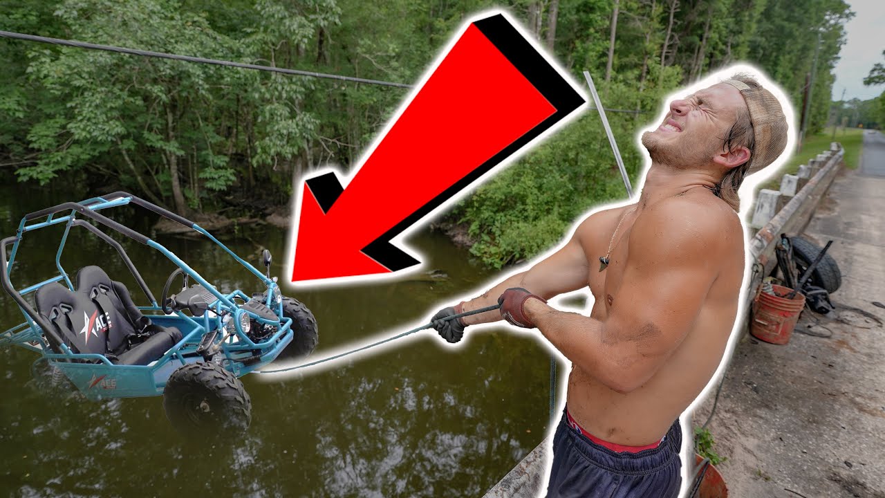 I Went Magnet Fishing And Found A Go Kart!