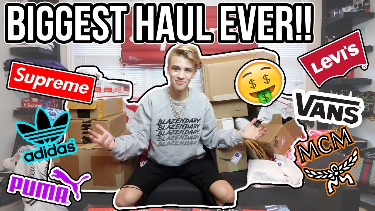 MY BIGGEST HAUL EVER!! (SO MUCH DOPE STUFF!!) - Blazendary Mailtime #1