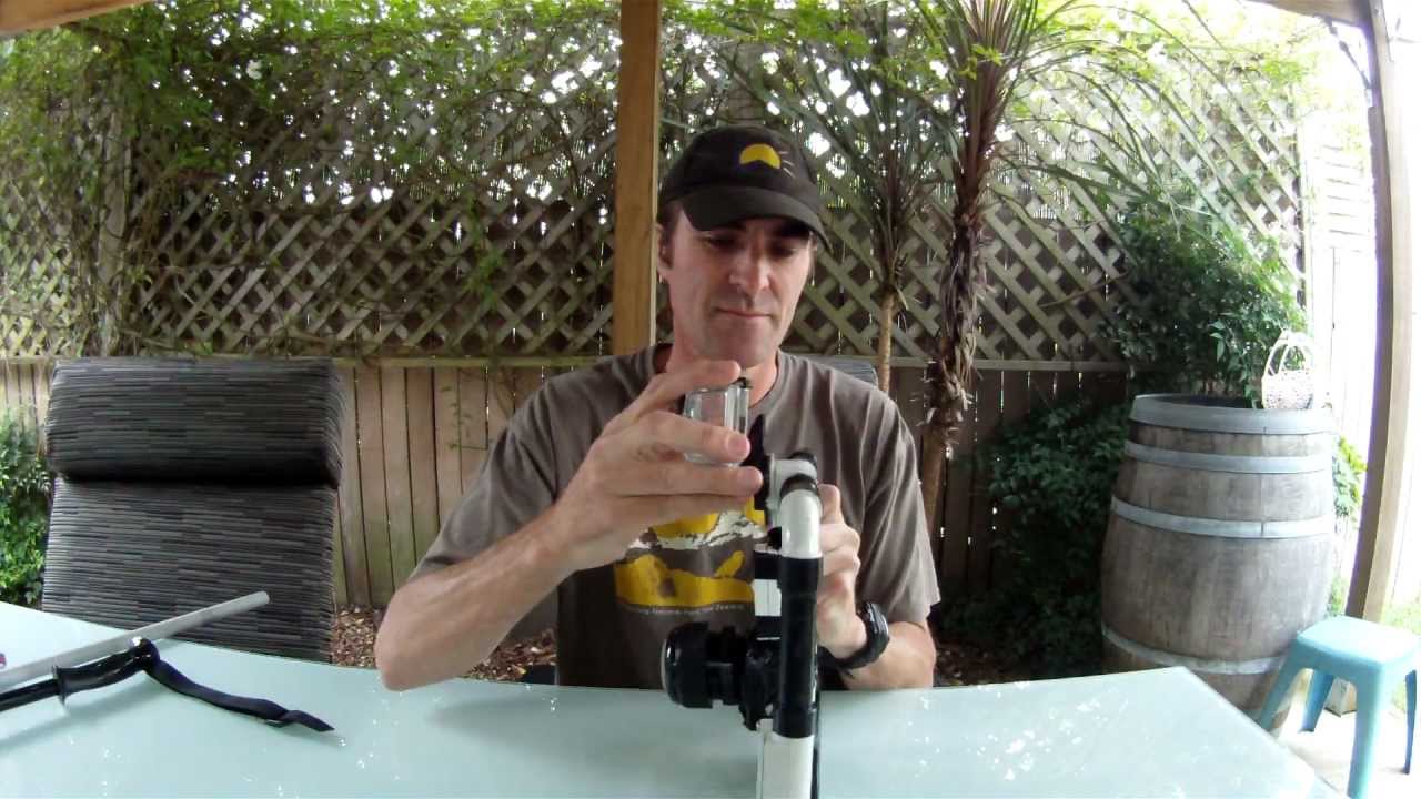 How to make an LED Light / GoPro Hero Camera Rig - To get decent video in Caves.