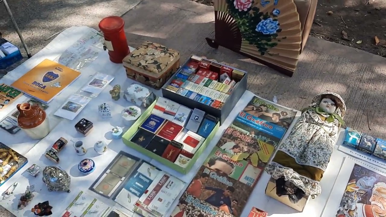 Feria de Coleccionistas de Filatelia y Numismática del Ombú de Parque Rivadavia
