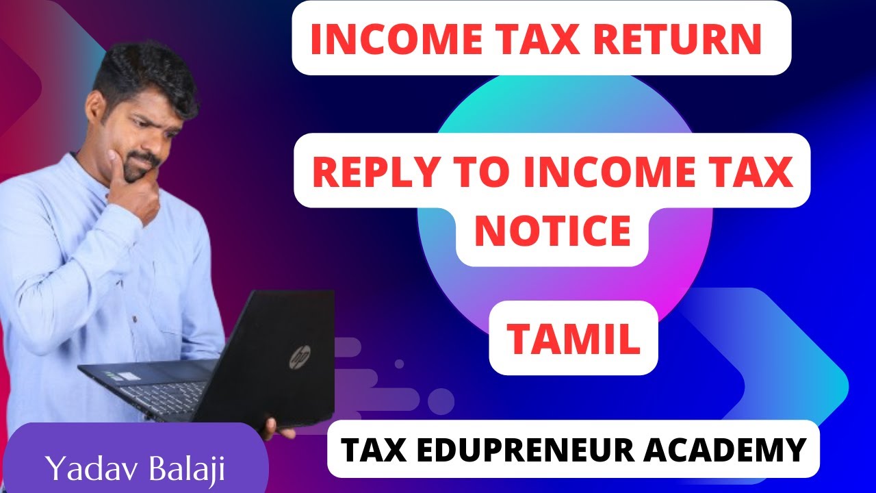 How to reply to Income tax notices  -#incometax Tamil