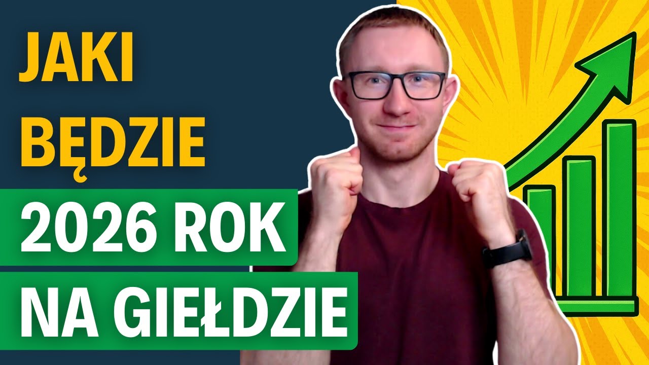 Jaki będzie 2026 rok dla giełdy? Konrad Książak