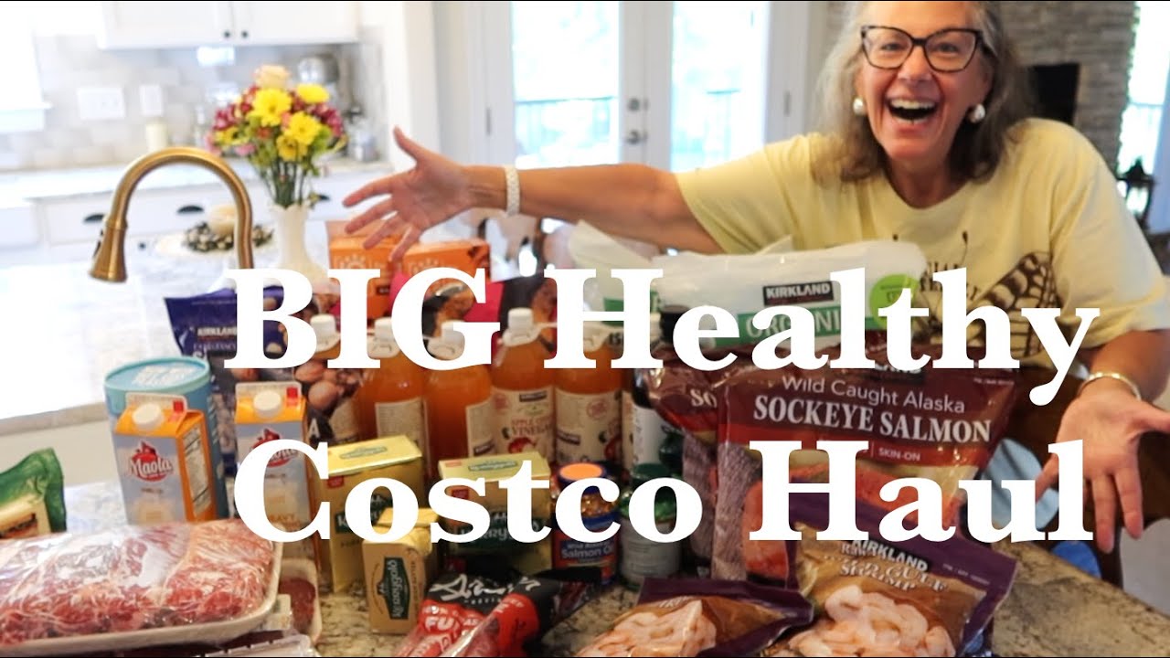 Large Costco Haul For Weight Loss - Meat,Veggies,Fruit,Snacks,Vitamins
