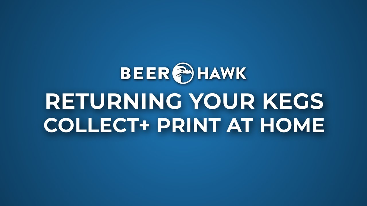 How to box and return your kegs - Collect+ Print at Home