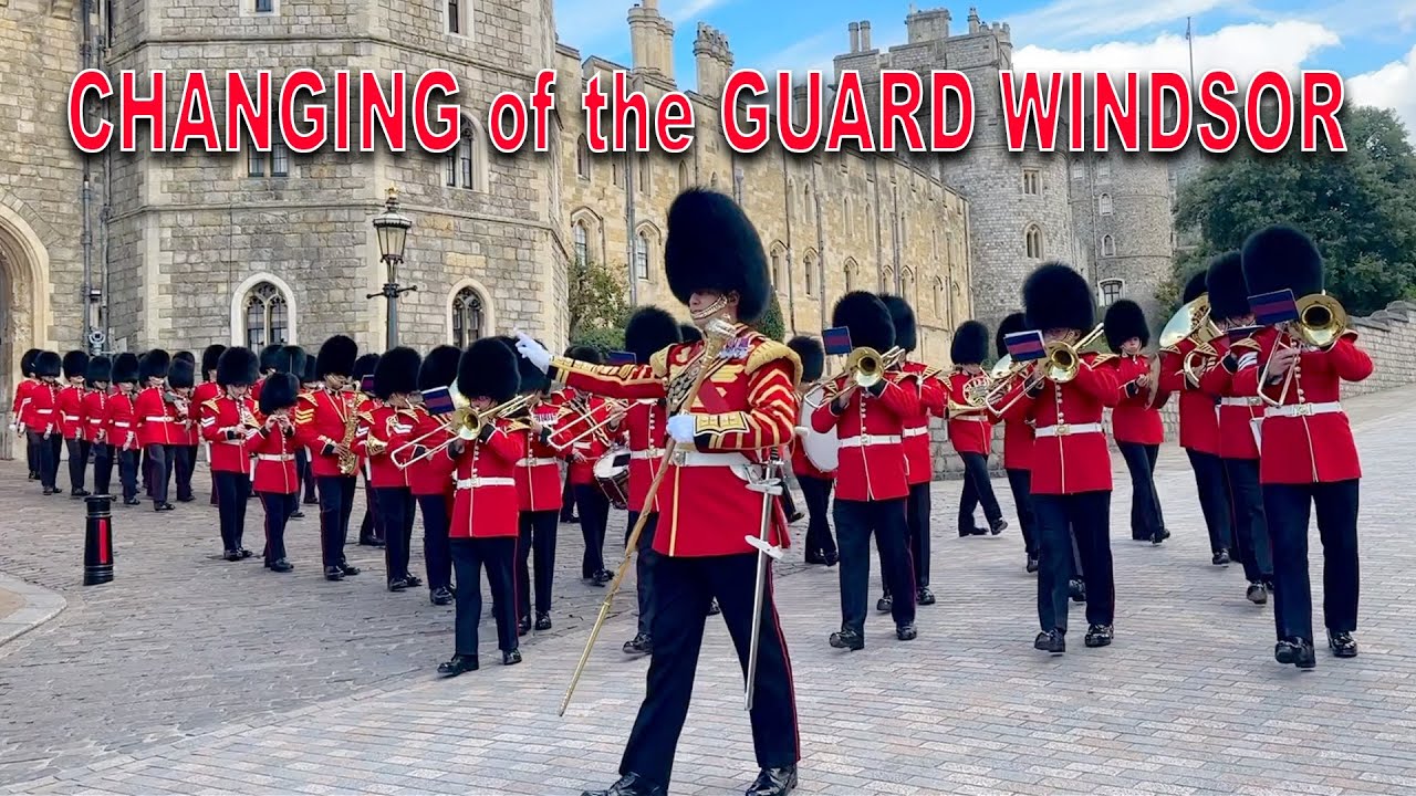 WINDSOR CASTLE GUARD Band of the Scots Guards with 1st Battalion Grenadier Guards NEW