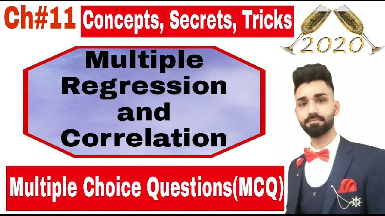 Multiple Regression and Correlation Most Important MCQ's in 2020 | Partial | Secrets | Concepts
