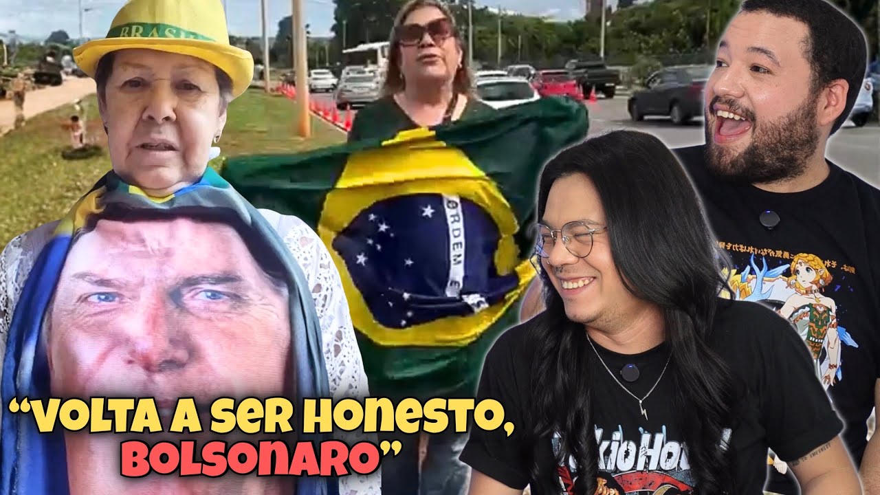 Bolsonaro supporters embarrassing themselves | reaction