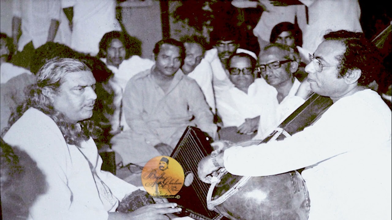 Ustad Munawar Ali khan & Ustad Raza Ali Khan | Raag Adana