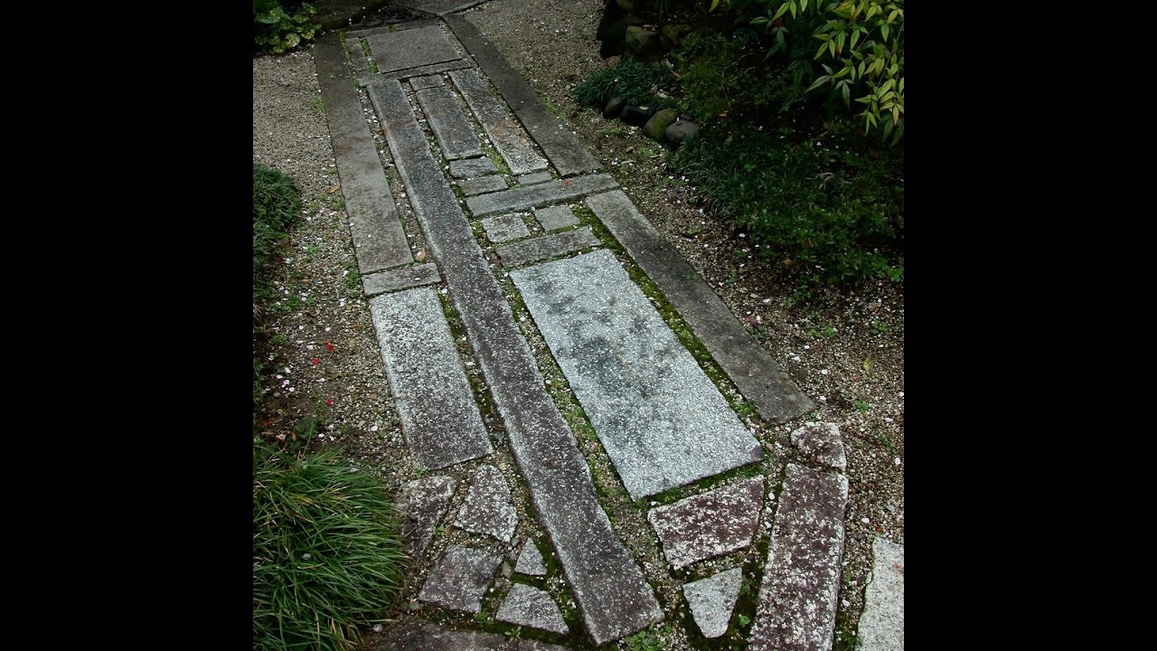 Japanese stone pathways ideas