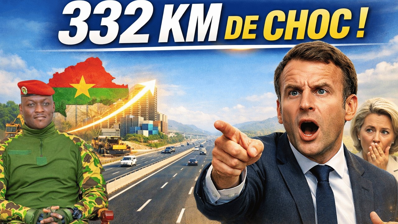 Ibrahim Traoré lance 332 km d’autoroute : le projet qui choque l’Afrique et la France