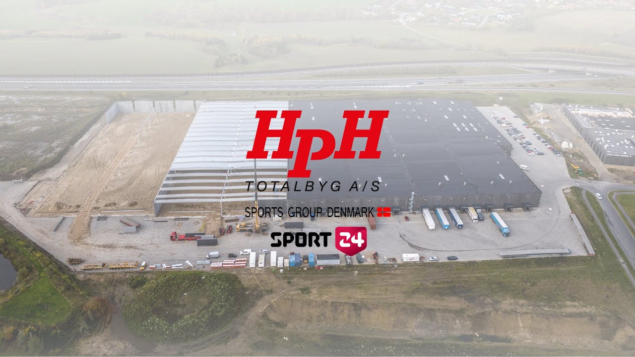HPH Totalbyg A/S har bygget 41.700 m2 logistikcenter og kontor for SPORT 24 og Sports Group Denmark.