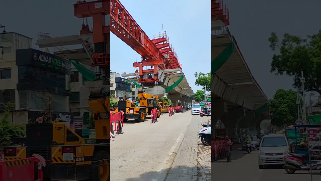 Venkatesh Nagar Flyover Update 🤔🤨 || #minivlog #nagpur #flyover #update #shorts