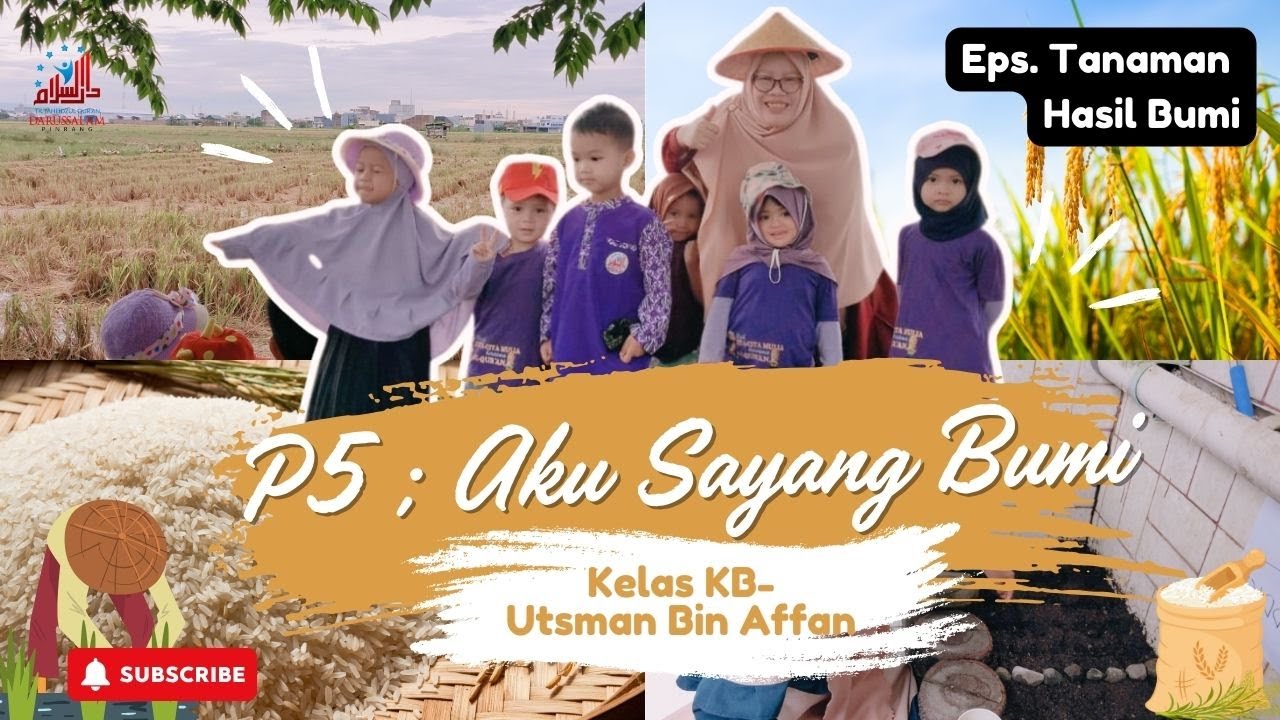 keseruan P5 kelompok KB kelas Utsman Bin Affan