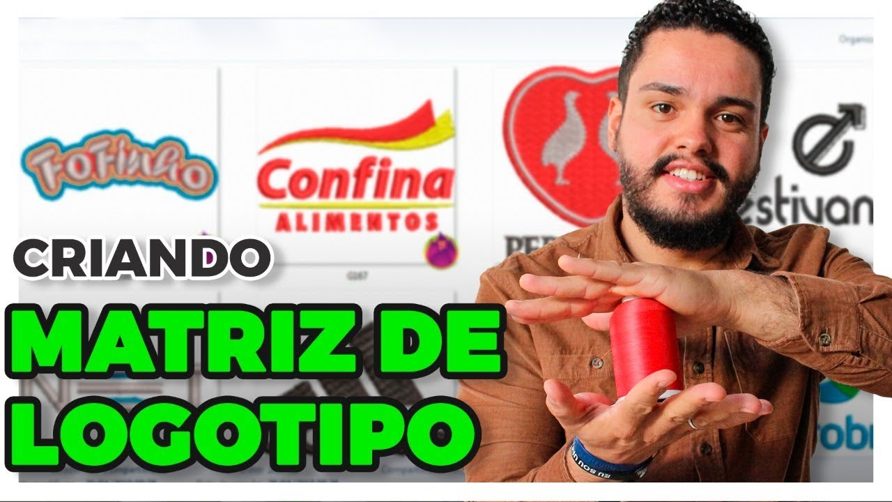 CRIANDO MATRIZ DE LOGOTIPO NO WILCOM