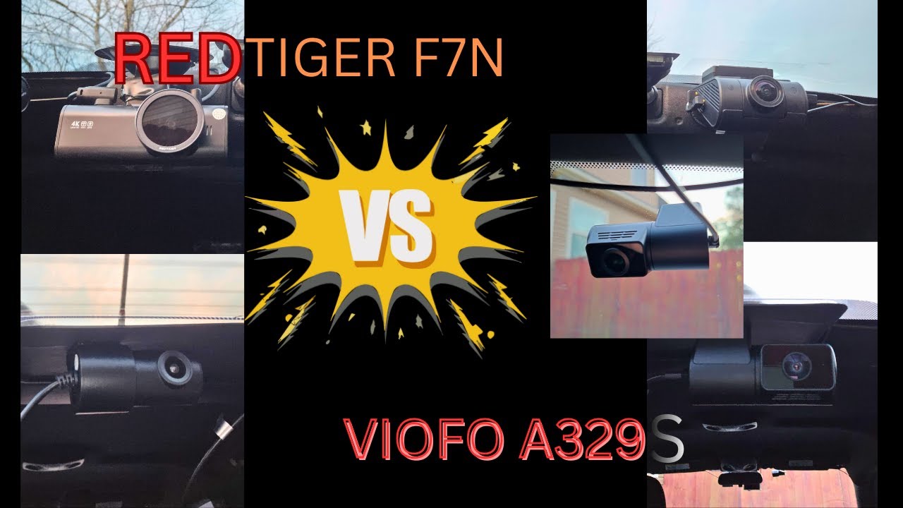 VIOFO A329S против REDTIGER F7N: сравнение дневных и ночных режимов работы видеорегистратора!