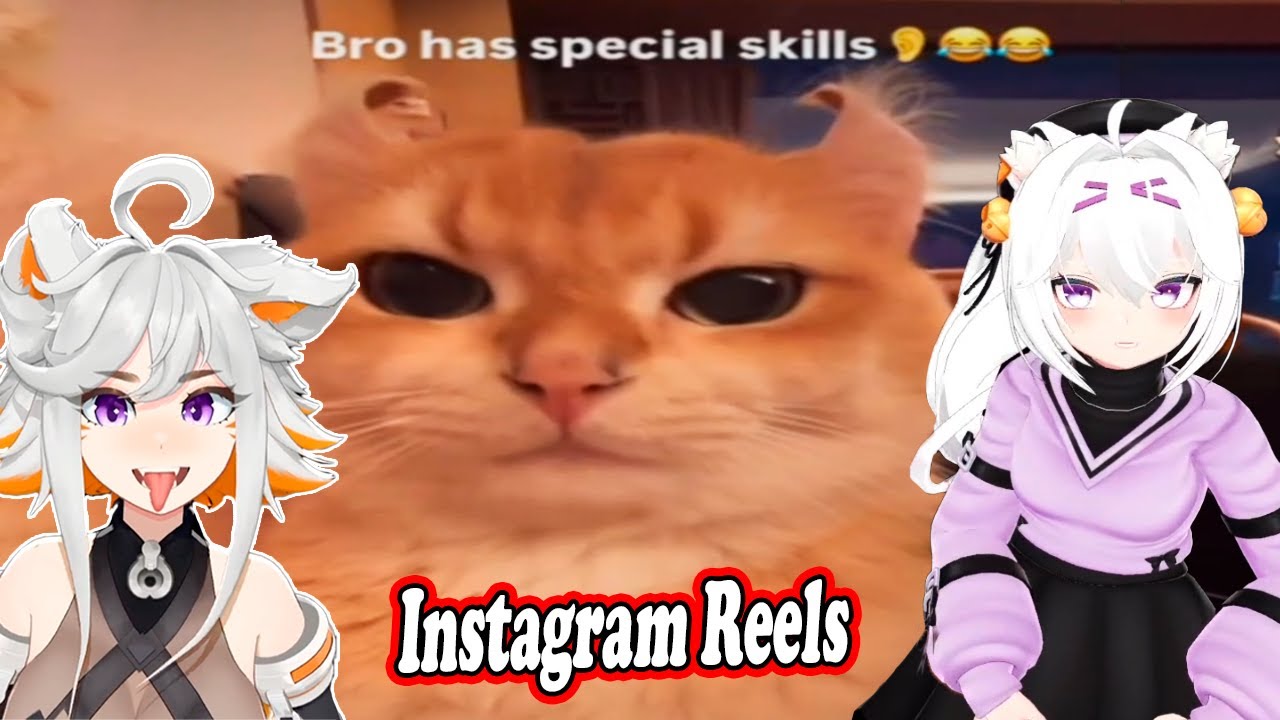 HOT GIRLS Deme Chan & Filian Vtuber Reacts To Instagram Reels | Try Not to Laugh 😆🎉