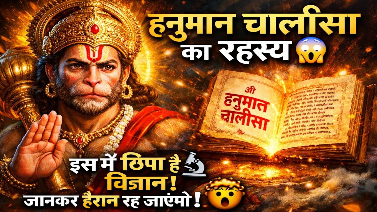 हनुमान चालीसा में छिपा NASA का राज! 😱 वैज्ञानिक भी हैरान | जान लो सच! Hanuman Chalisa Mystery