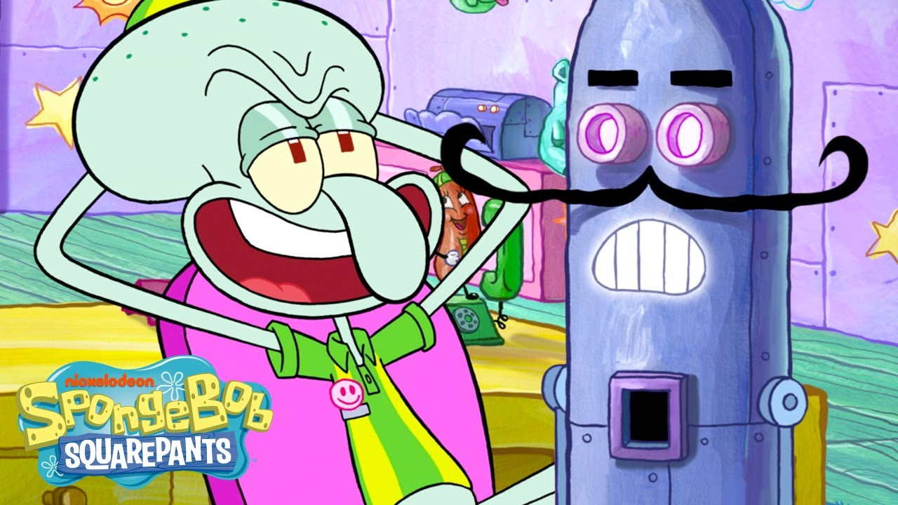 Squidward Gets a Promotion! 💰 | Full Scene | @SpongeBobOfficial