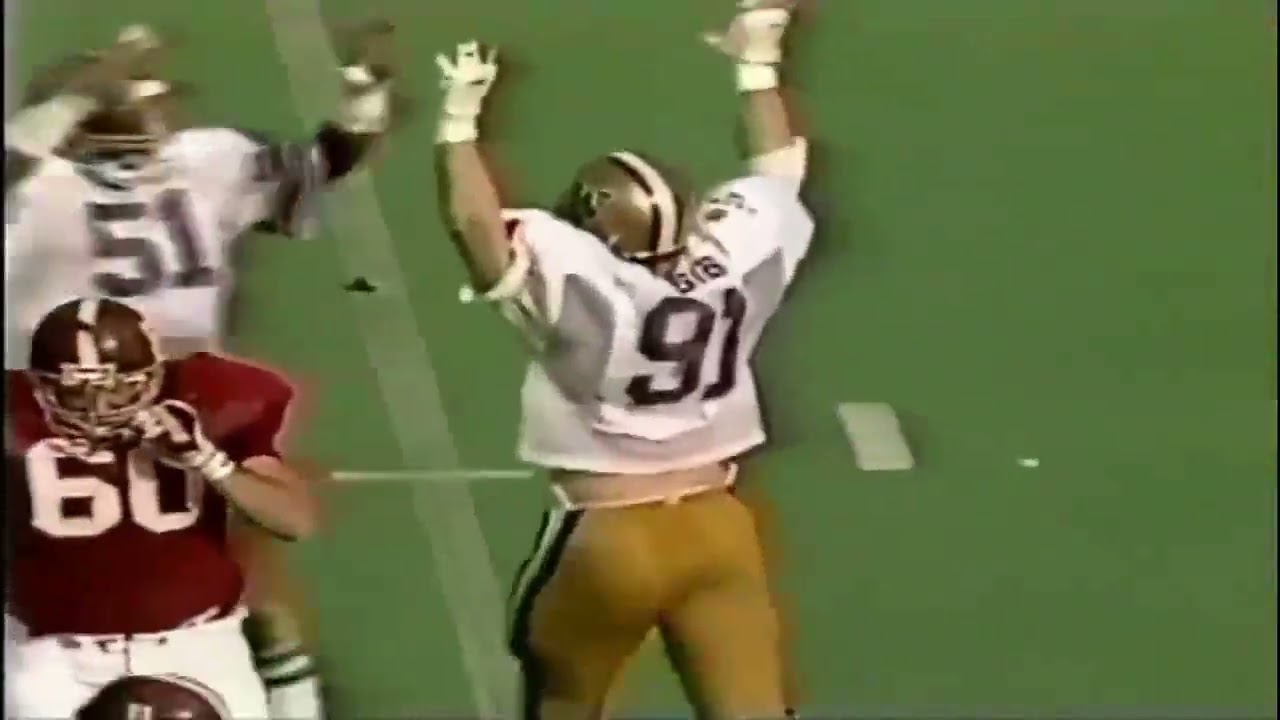 1986 John Hancock Sun Bowl - Washington vs Alabama December 24th 1986 Highlights