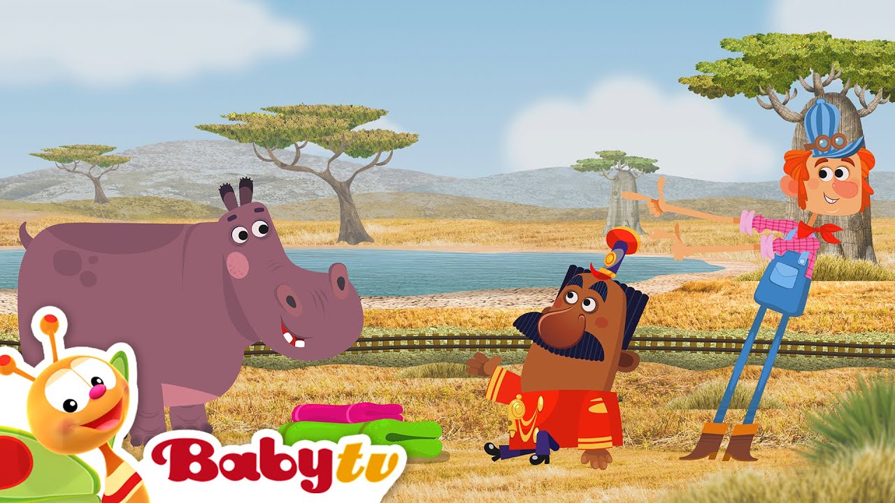 Savanna Gift for Henry the Hippo 🦛 | Posttåget @BabyTVSV