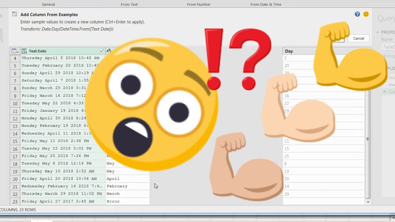 Use Power Query Convert Dates Stored as Text