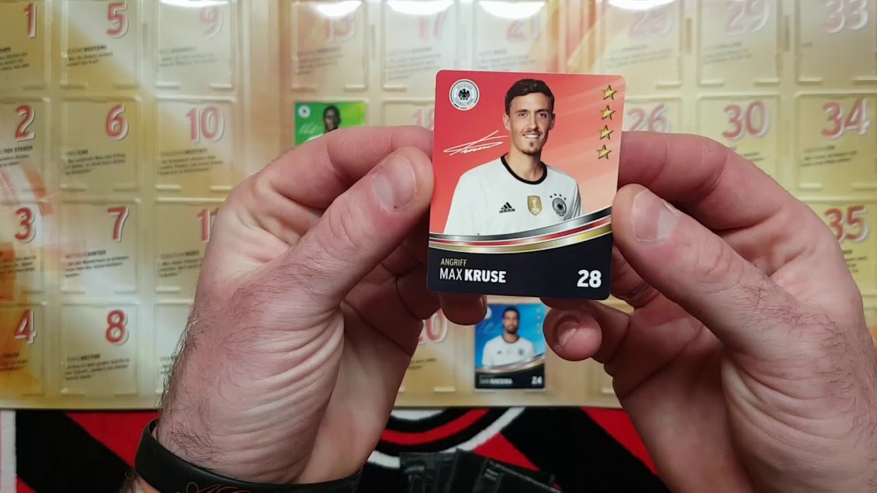 NOWOŚĆ W NIEMCZECH KOLEKCJA KART DFB W SKLEPIE REWE - MEGA KARTECZKI!!!