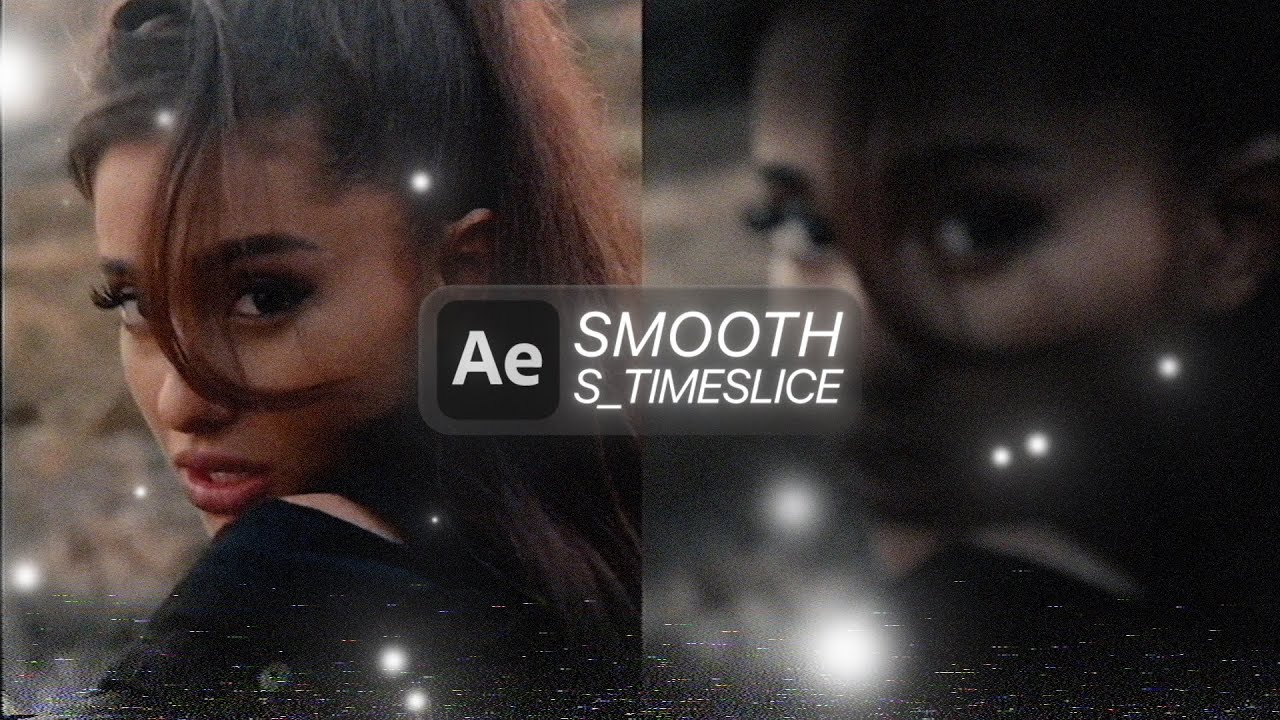 smooth time slice | after effects tutorial