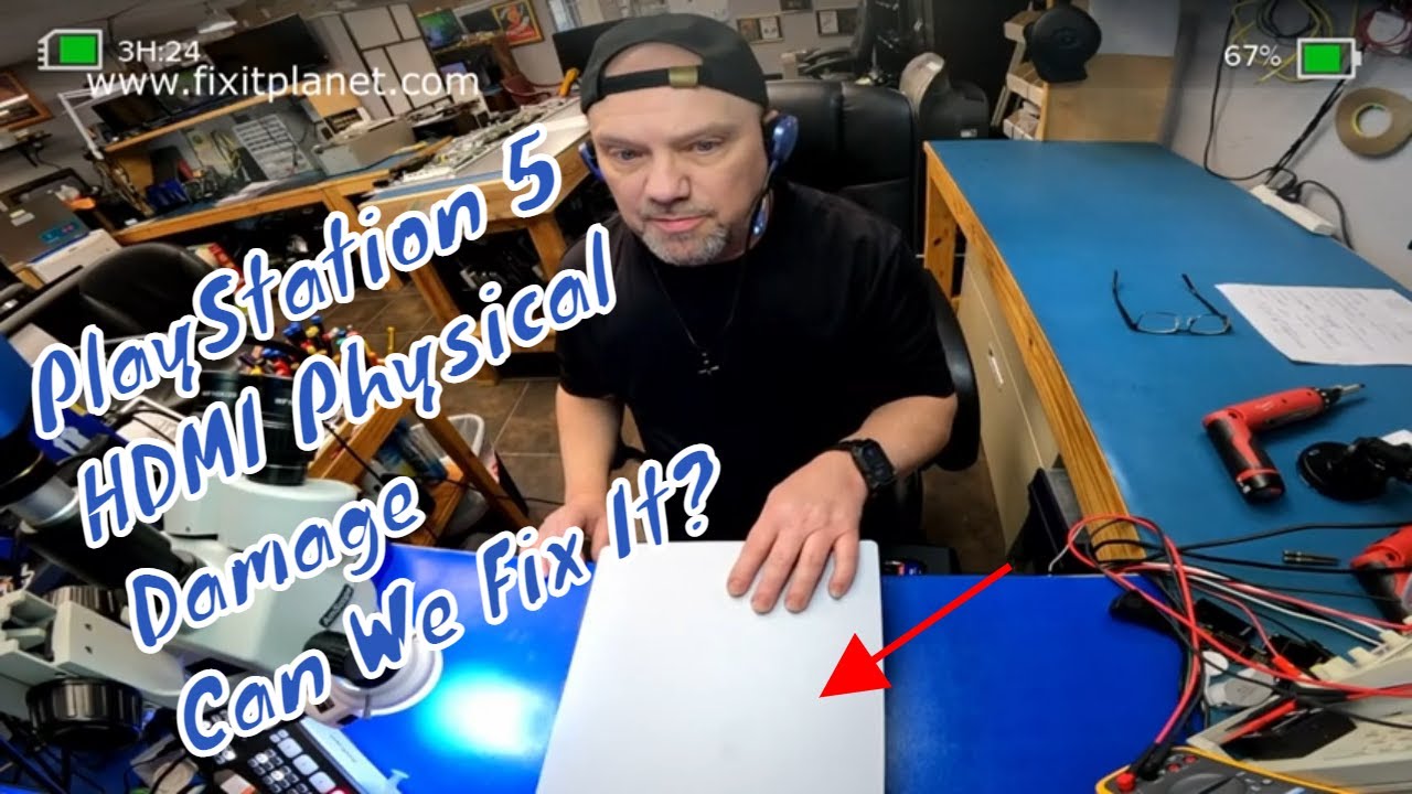 Физические повреждения HDMI на PlayStation 5. Можно ли это исправить?