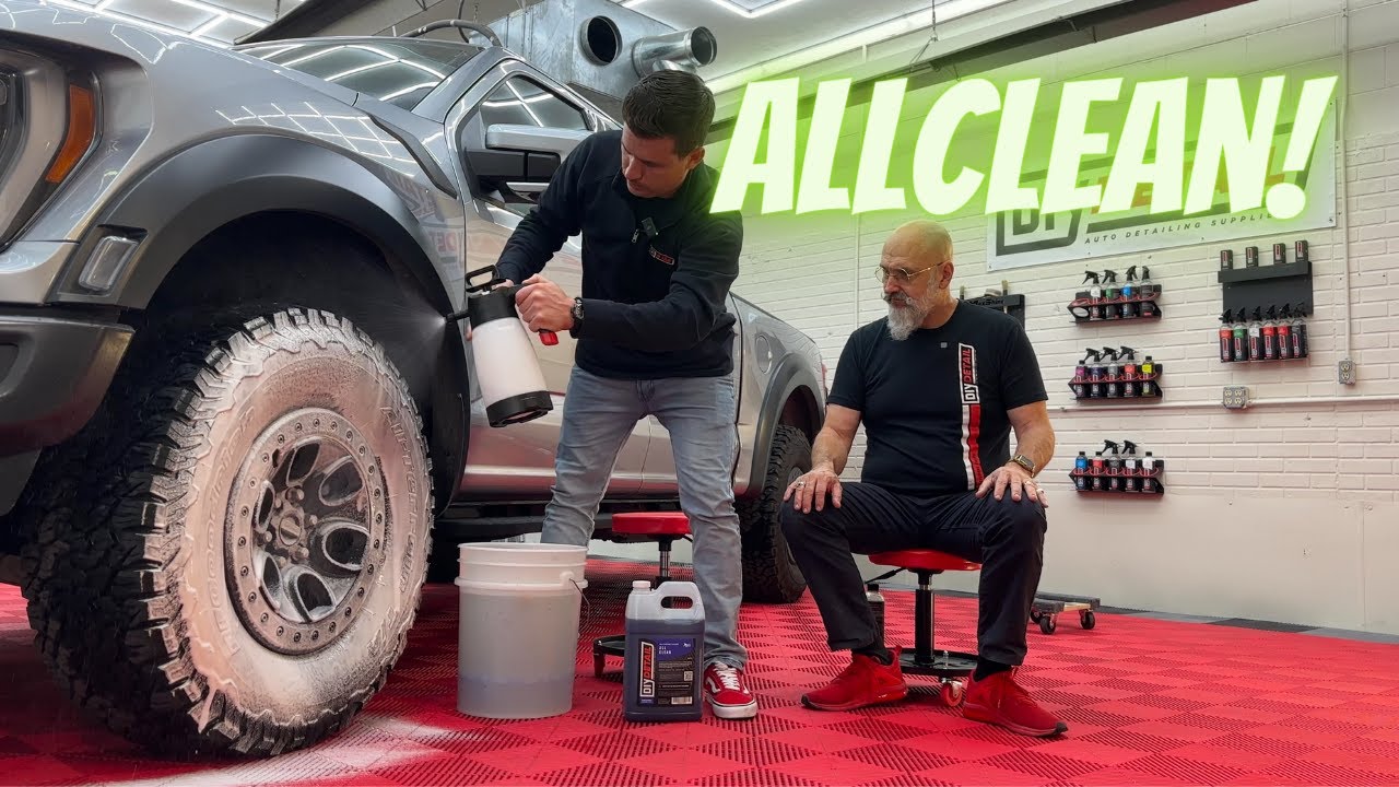 How to deep clean your wheels with All Clean (our all purpose cleaner)