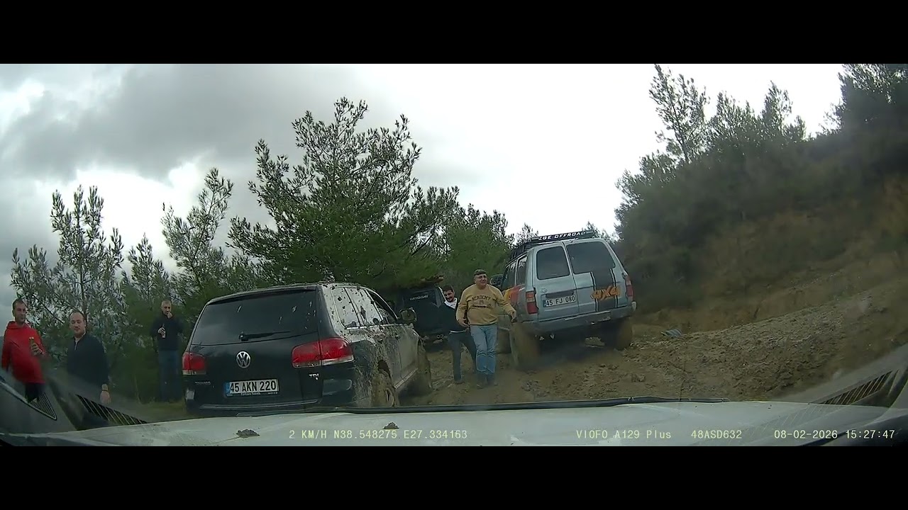 Yağmurda Offroad SPİL DAĞI