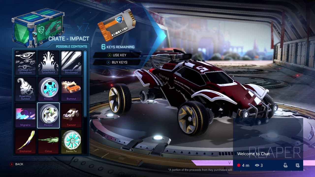 White Twinzer crate opening