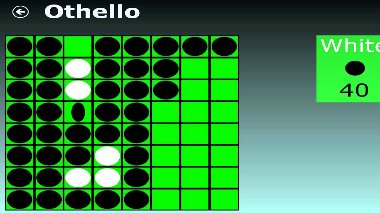 Win Othello 64-0 (Easy)