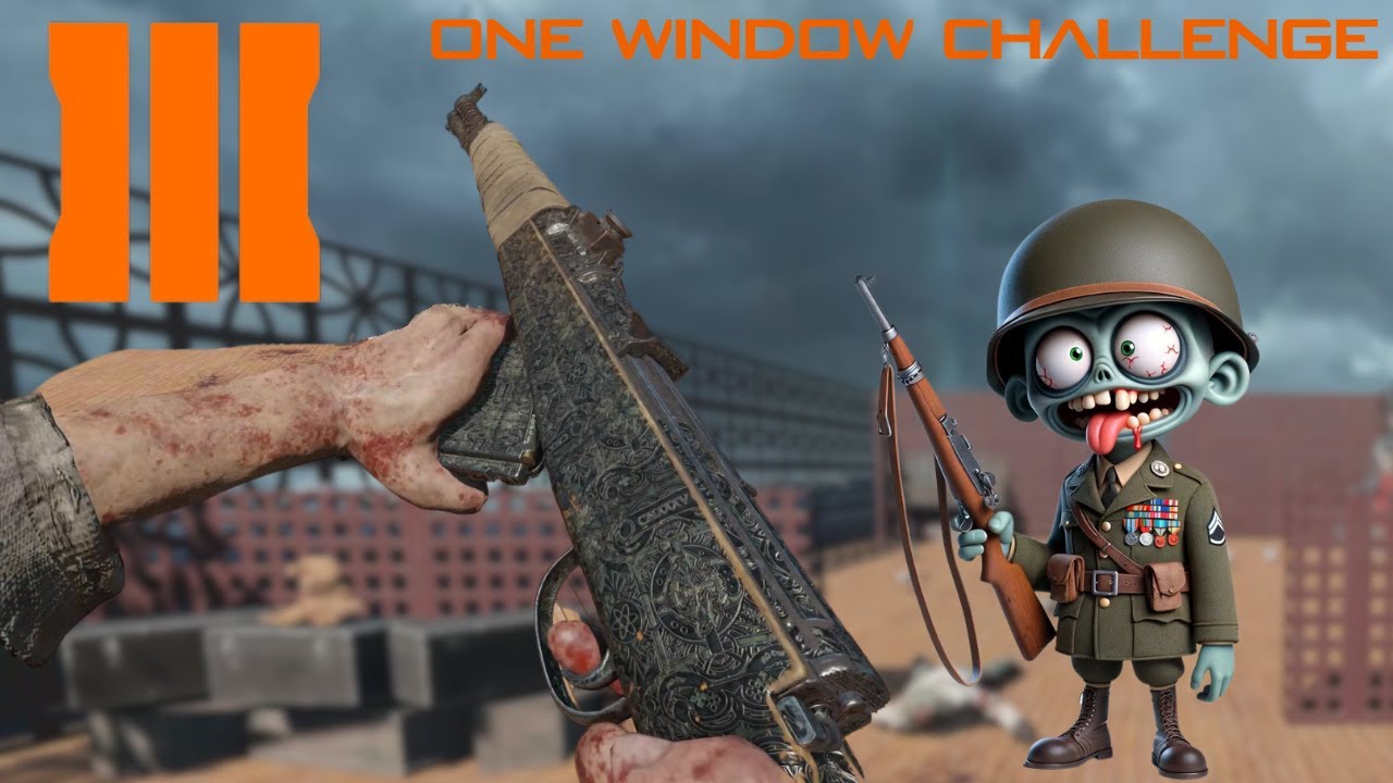 Intense One Window Challenge: Black Ops 3 Zombies with Call of Duty Vanguard Weapons!