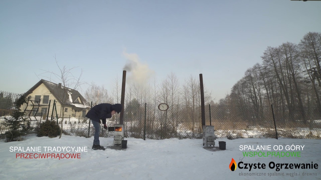 Porównanie spalania od góry i tradycyjnego 10.1.2017. Włącz napisy