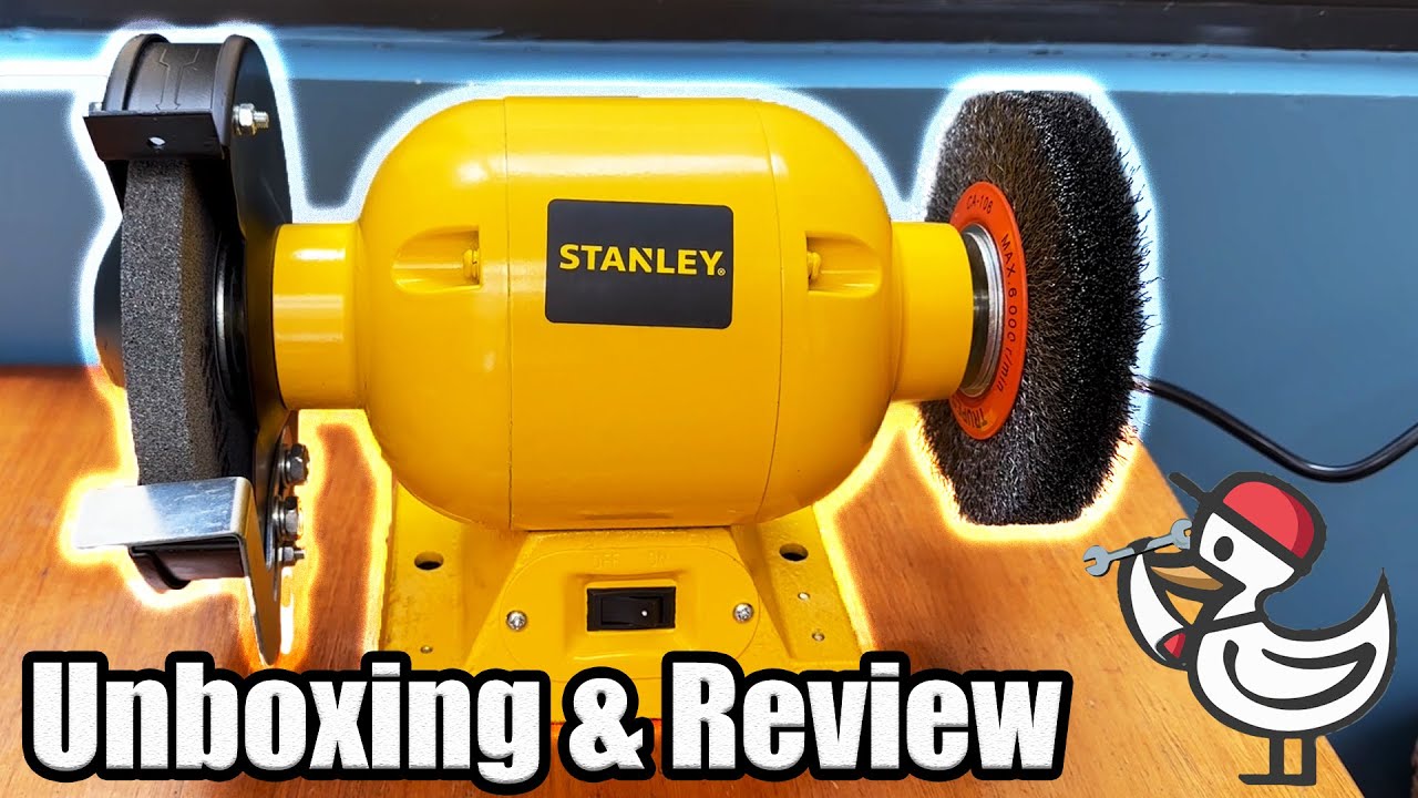 Banco esmeril Stanley 1/2 HP