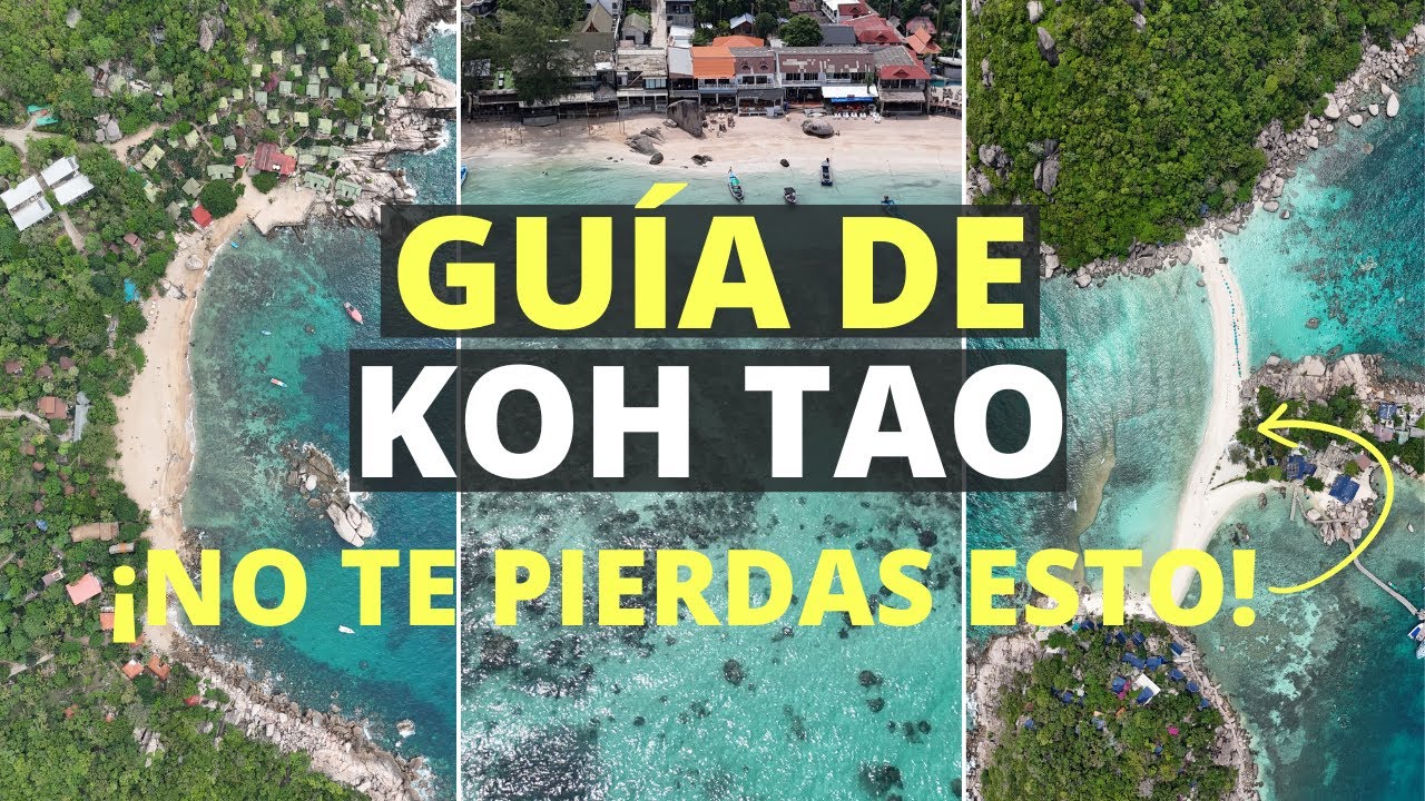 🤿 KOH TAO: ¡Descubre la isla mochilera y capital del buceo en Tailandia! 🏝️