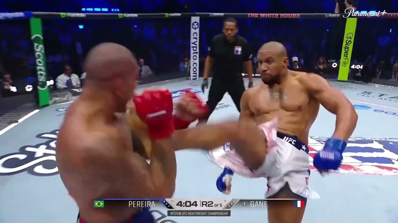 Алекс Перейра против Сирила Гана: ЛУЧШИЕ МОМЕНТЫ БОЯ (UFC Freedom 250, Белый дом)