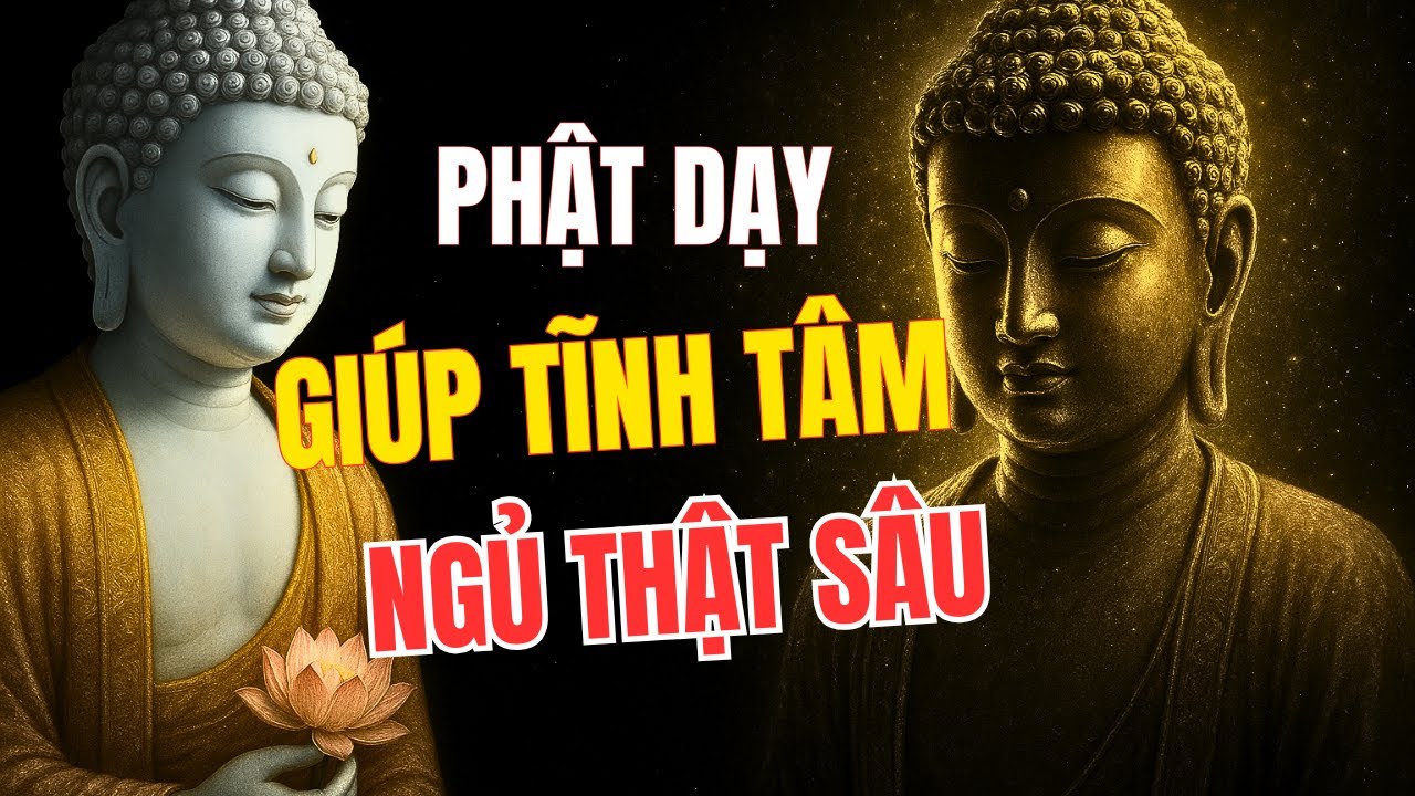 PHẬT DẠY GIÚP TĨNH TÂM, NGỦ THẬT SÂU....