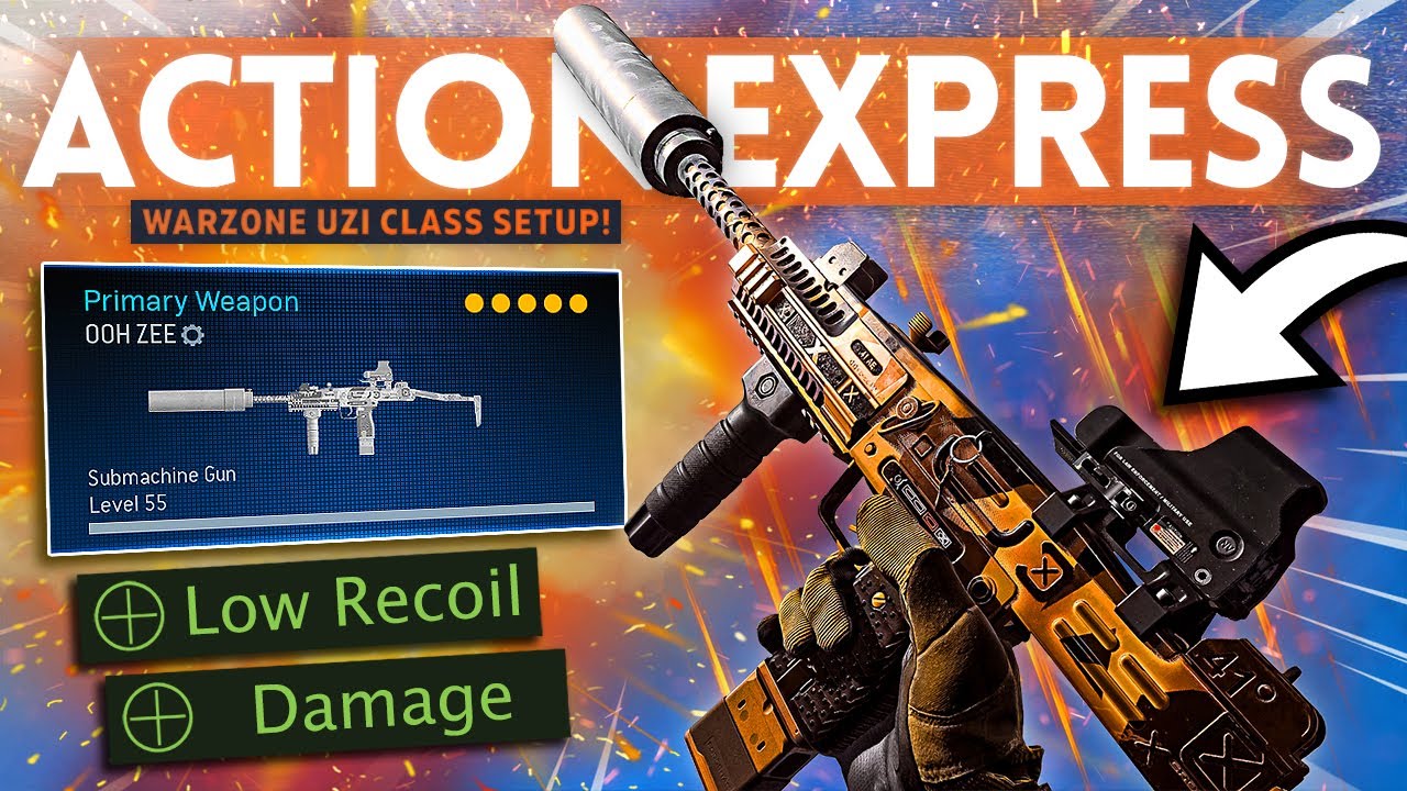 This UZI .41 AE Rounds Class Setup in Warzone HITS like a TRAIN!