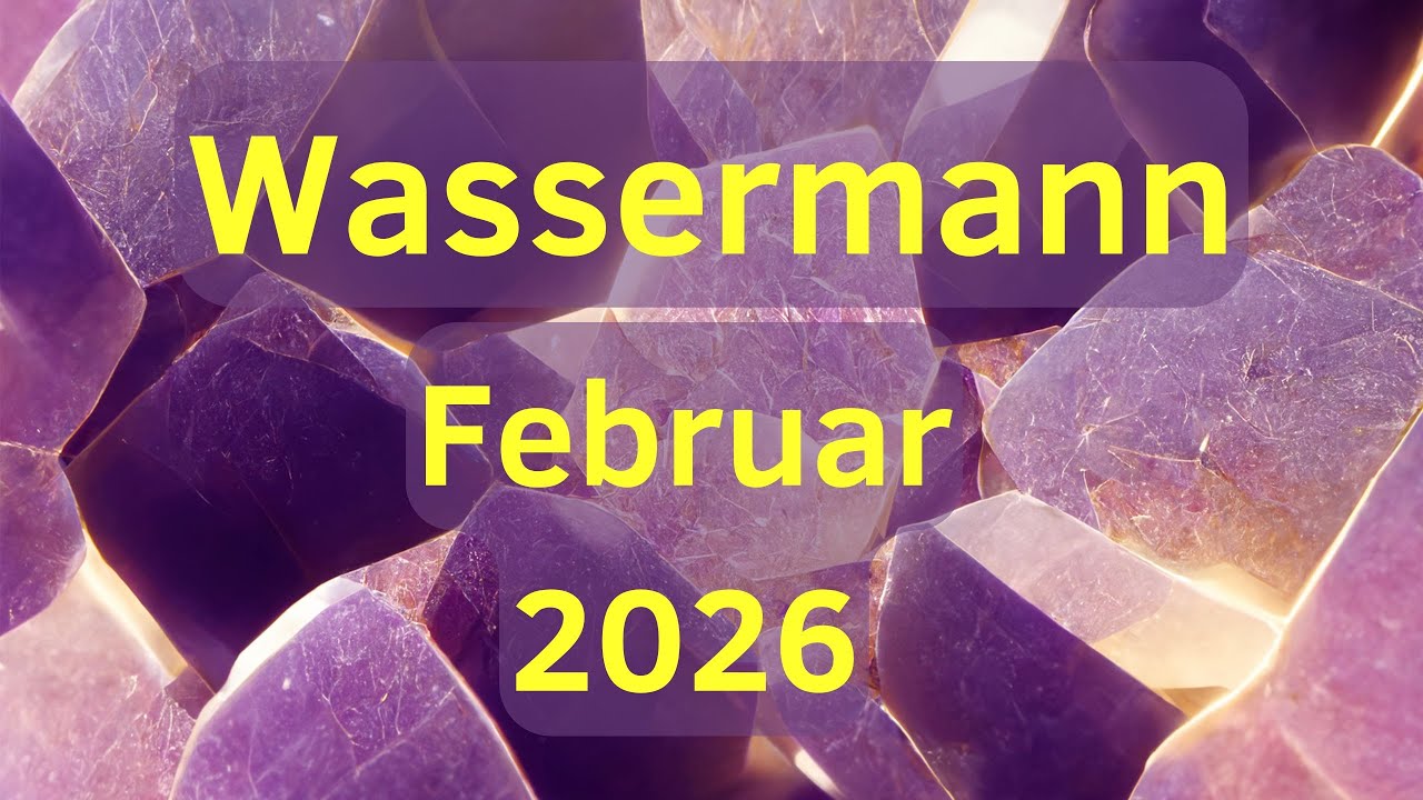 Wassermann ♒️ - Februar 2026 - Das große Blatt - Ein Ende öffnet neue Wege! Vertrauen & Wandel✨❤️