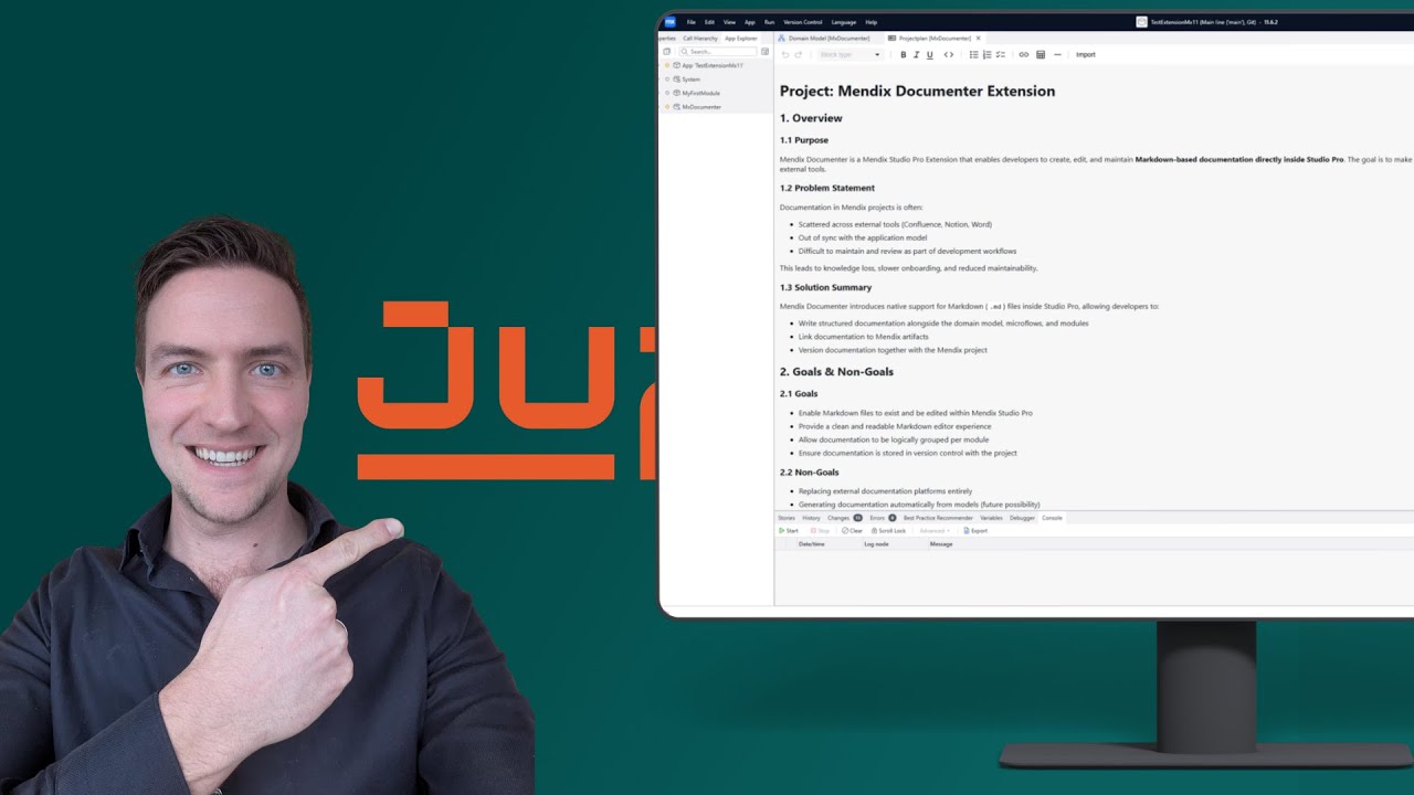 Mendix Documenter extension for Studio Pro