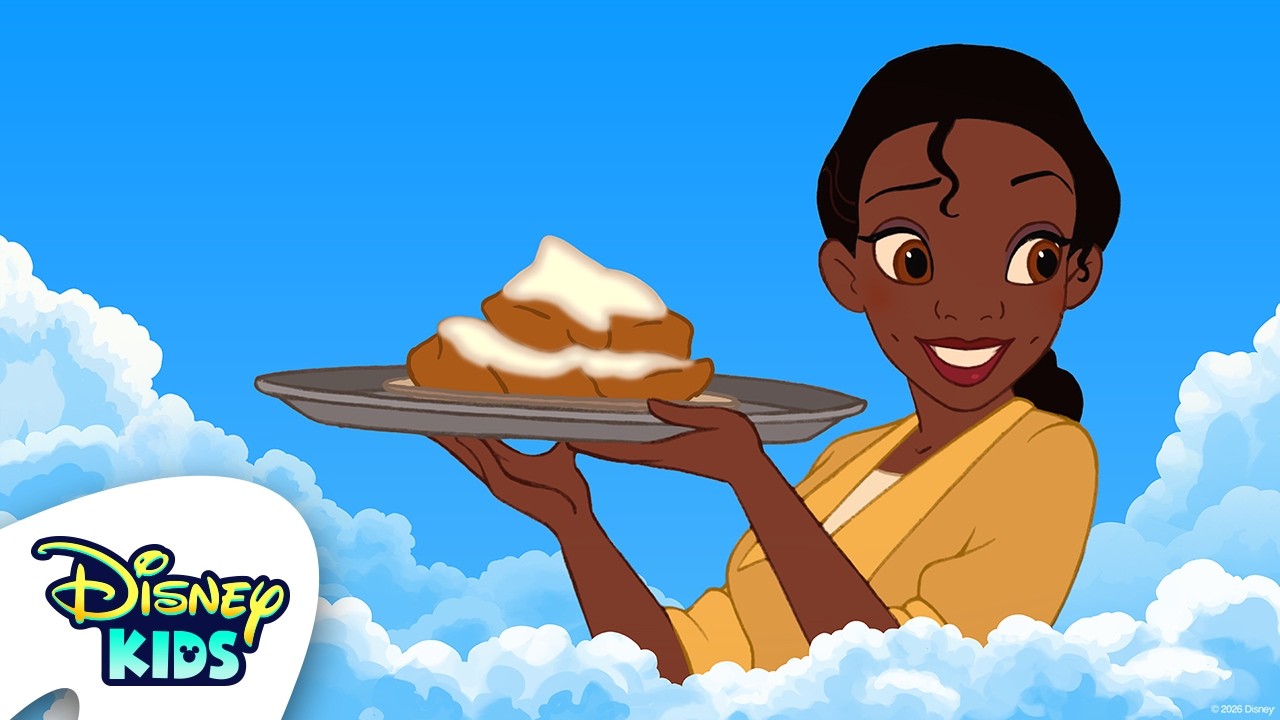 Tiana Dreams Big 👩&zwj;🍳☁️ | Disney Once Upon A Cloud | @disneykids