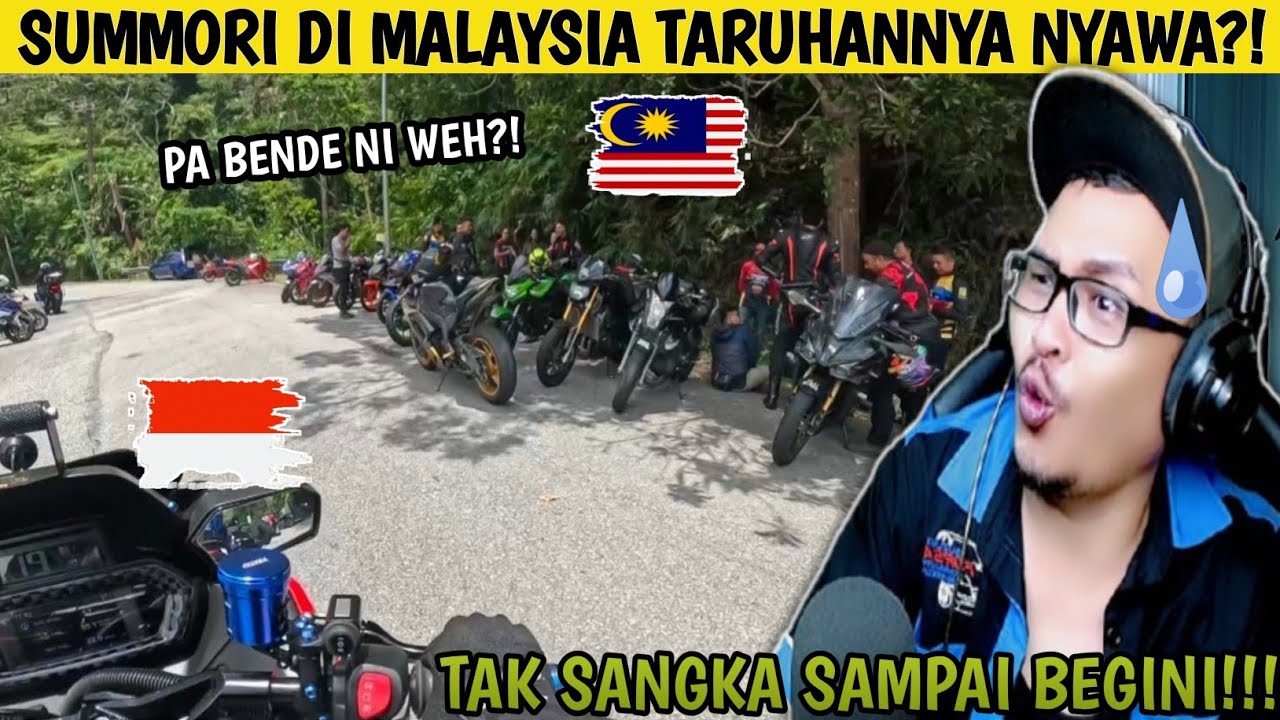 BILA AKANG MV PERTAMA KALI SUNMORI DI MALAYSIA‼️ RIDER MALAYSIA SAMBUT RIDER 🇮🇩‼️ | Wak Lonjong