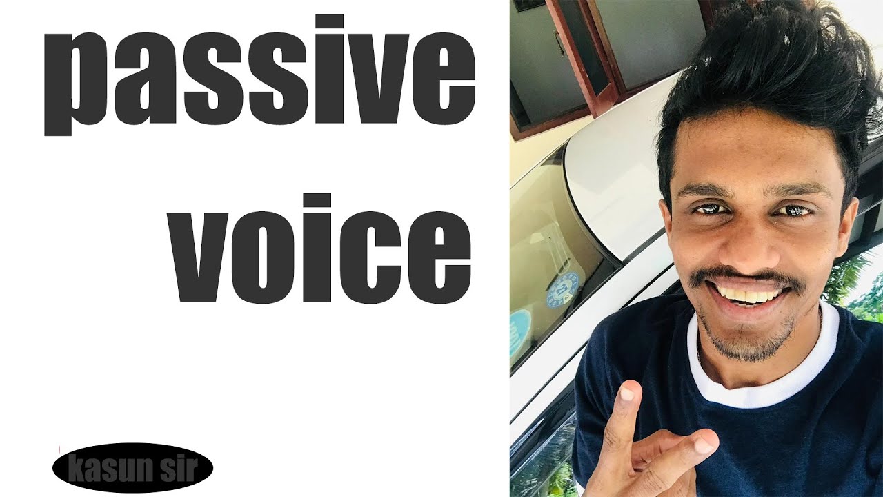කසුන් sir passive voice උගන්වනවා