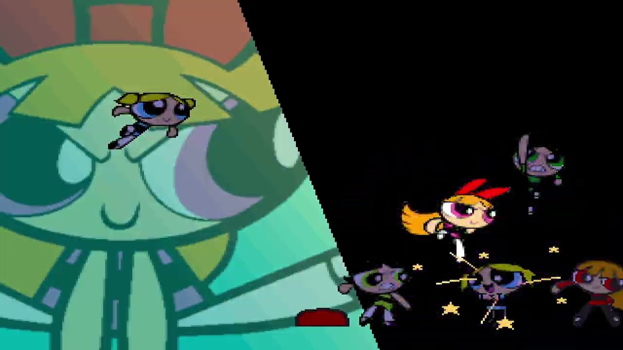 KOF MUGEN Tag Team mvc blossom & bubbles 007 & buttercup ssonic vs brick & boomer & butch