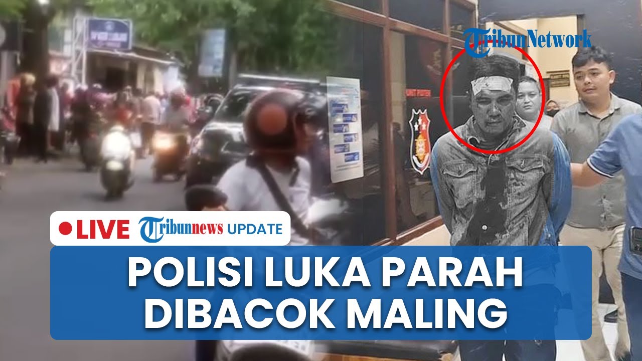 🔴LIVE: Komplotan Maling Melawan saat Ditangkap Polisi di Lumajang, 1 Anggota Bersimbah Darah Dibacok