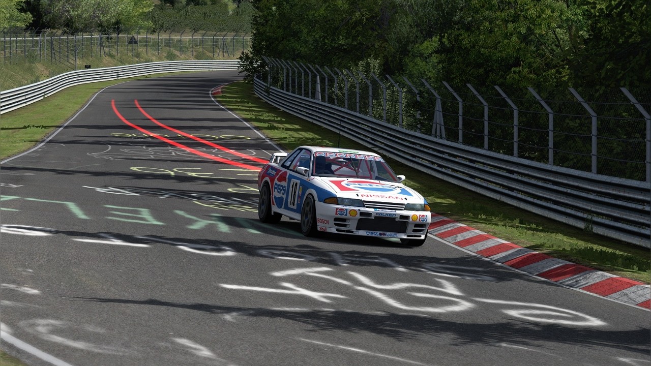 JTCC Group A BNR32 Around the Nurburgring