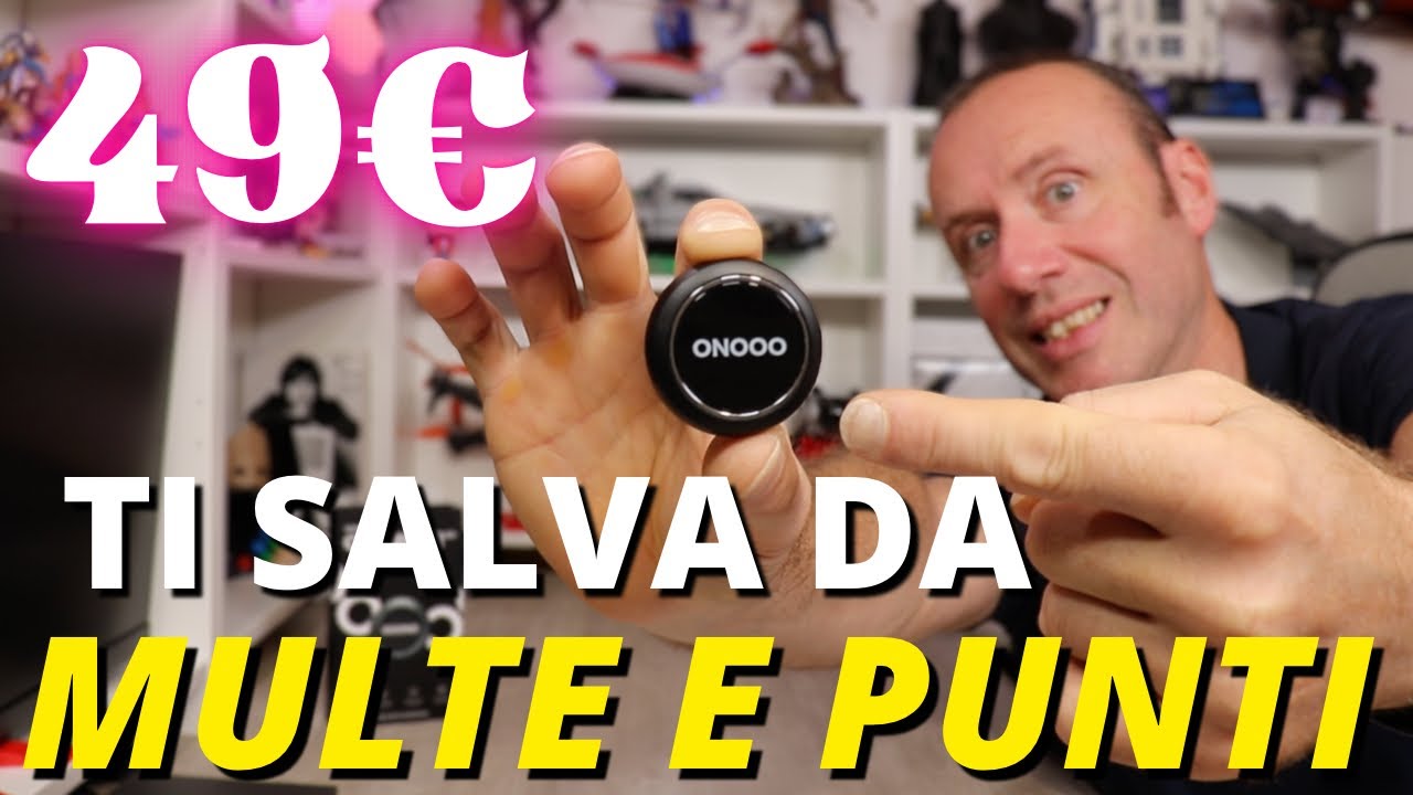 49€ TI SALVA LA PATENTE DA MULTE E PUNTI OOONO CO-DRIVER SEGNALATORE AUTOVELOX E PERICOLI RECENSIONE