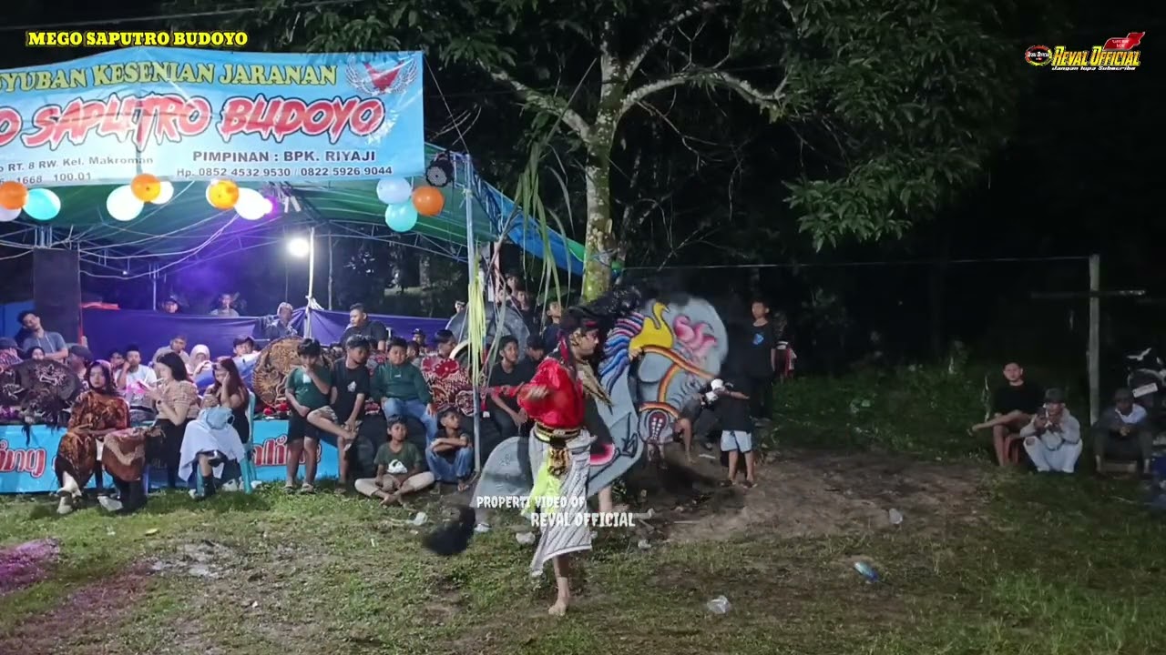 TARI RAMPOKAN PRABU CELENG SRENGGI JARANAN MEGO SAPUTRO BUDOYO LIVE JLN SUKOREJO RB 12