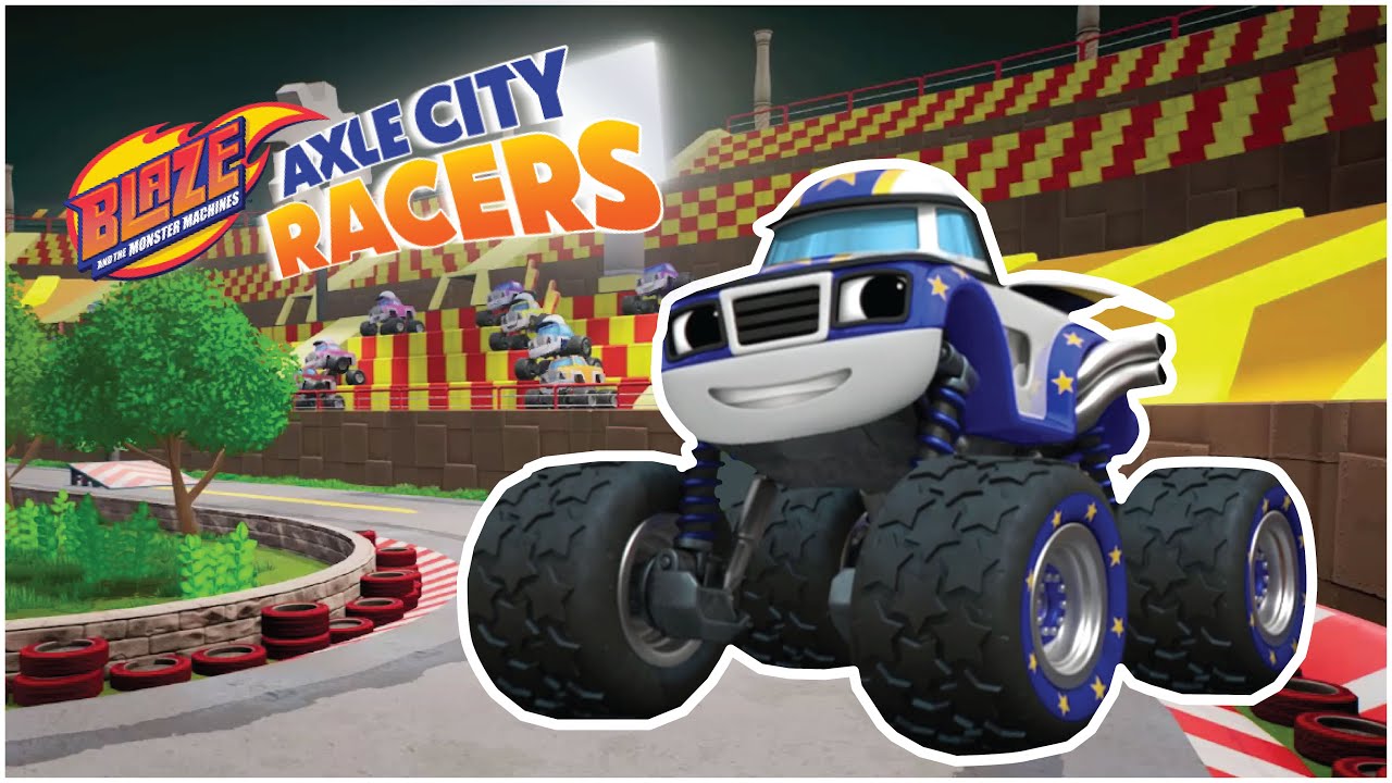 Blaze and the Monster Machines: Axle City Racers_Part 8 || Darington Rapid Rock Raceway